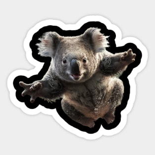 Daz the Drop Bear Sticker